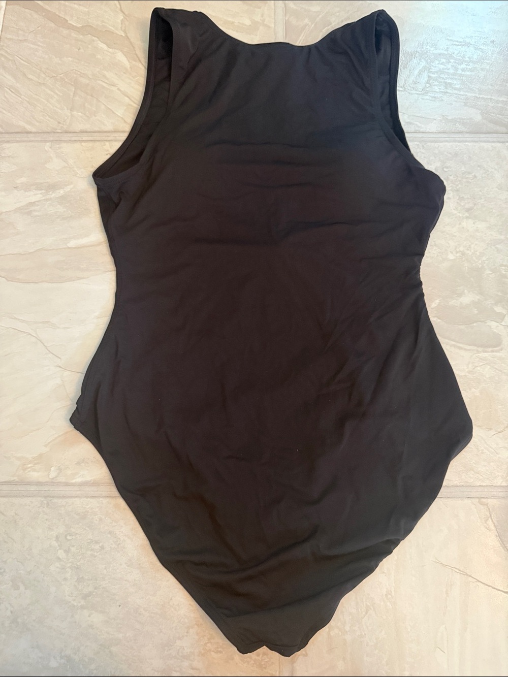 Andie Malibu black snap front one piece - Picture 4 of 5